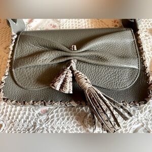 Jill Haber leather crossbody